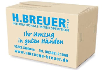 Umzugskartons und Verpackungsmaterial